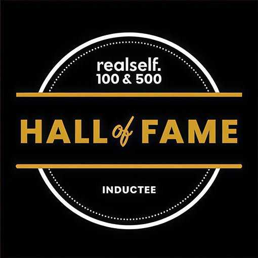 Realself 100 & 500 Hall of Fame inductee